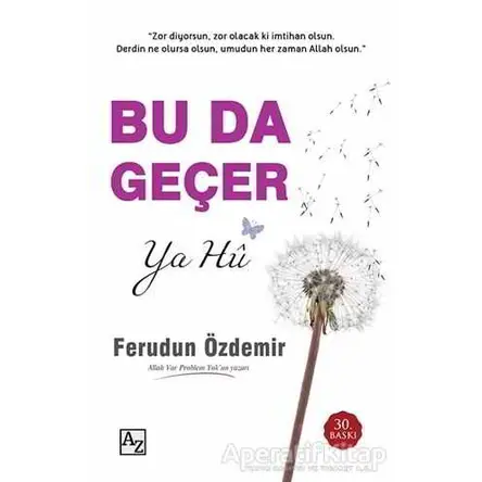 Bu da Geçer Ya Hu - Ferudun Özdemir - Az Kitap