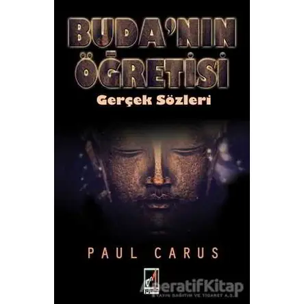 Budanın Öğretisi - Paul Carus - Onbir Yayınları