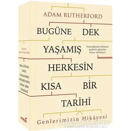 Bugüne Dek Yaşamış Herkesin Kısa Bir Tarihi (Genlerimizin Hikayesi) - Adam Rutherford - İndigo Kitap