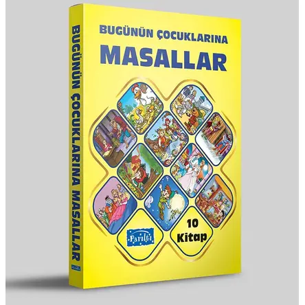 Bugünün Çocuklarına Masallar Dizisi Set 10 Kitap - Parıltı Yayınları