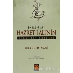 Hazreti Alinin Hikmetli Sözleri - Muallim Naci - Buhara Yayınları