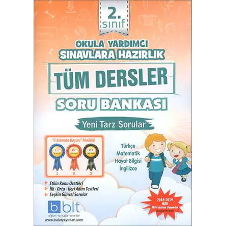 Bulut 2.Sınıf Tüm Dersler Soru Bankası