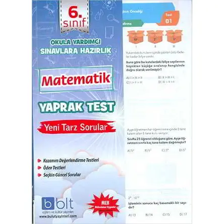 Bulut 6.Sınıf Matematik Yaprak Test