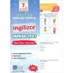 Bulut 7.Sınıf İngilizce Yaprak Test