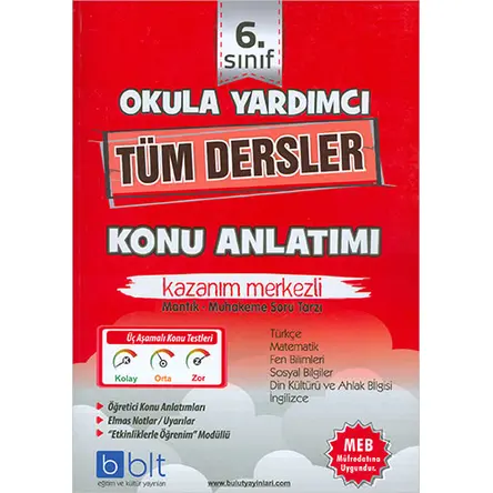 Bulut Eğitim 6.Sınıf Tüm Dersler Konu Anlatımı