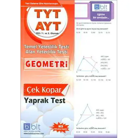 Bulut TYT AYT Geometri Yaprak Test