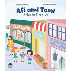 Afi and Tomi - A Day in the City - Büşra Tarçalır Erol - Martı Çocuk Yayınları