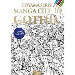 Manga Boyama Cilt III: Gothic - Kolektif - Teras Kitap