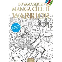 Manga Boyama Cilt II: Warrior - Kolektif - Teras Kitap