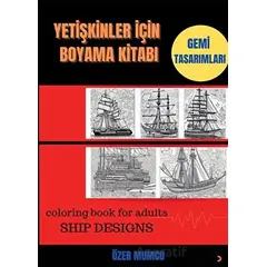 Yetişkinler için Boyama Kitabı - Özer Mumcu - Cinius Yayınları