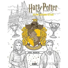 Harry Potter Filmlerinden Resmi Boyama Kitabı - Hufflepuff Özel Baskısı