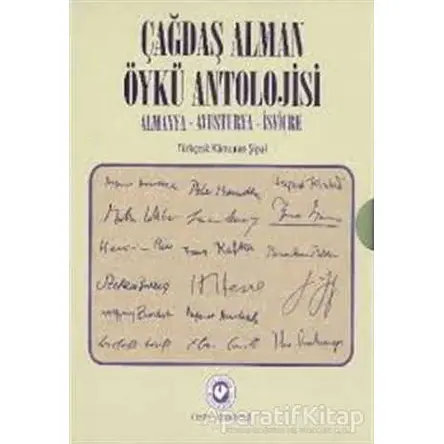 Çağdaş Alman Öykü Antolojisi (2 Cilt Takım) - Kamuran Şipal - Cem Yayınevi