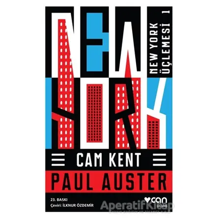 Cam Kent - New York Üçlemesi 1 - Paul Auster - Can Yayınları