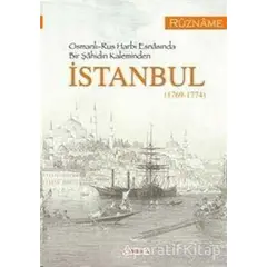 İstanbul 1769-1774 - Süleyman Göksu - Çamlıca Basım Yayın