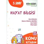 CanCan 3.Sınıf Hayat Bilgisi Konu Kitabım