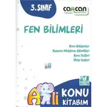 CanCan 3.Sınıf Fen Bilimleri Konu Kitabım