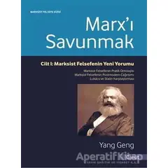 Marx’ı Savunmak - Yang Geng - Canut Yayınları