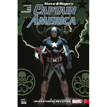 Captain America - İmparatorluk Gelişiyor - Nick Spencer - Marmara Çizgi