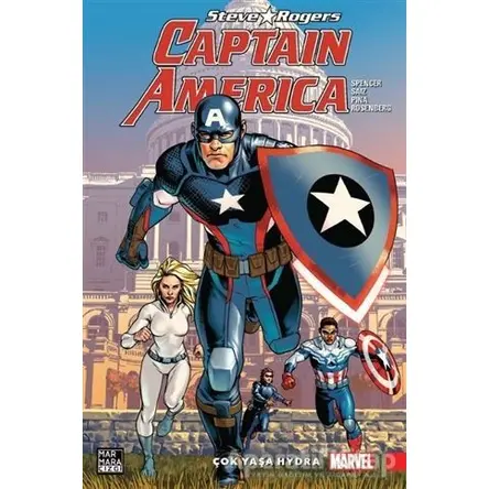 Captain America Steve Rogers - Çok Yaşa Hydra - Nick Spencer - Marmara Çizgi