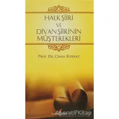 Halk Şiiri ve Divan Şiirinin Müşterekleri - Cemal Kurnaz - Berikan Yayınevi