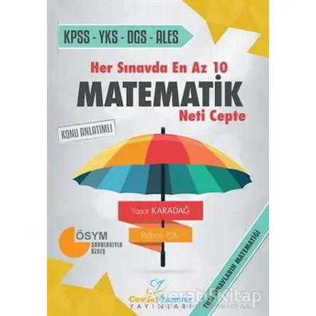 Cevdetözsever Her Sınavda En Az 10 Matematik Neti Cepte