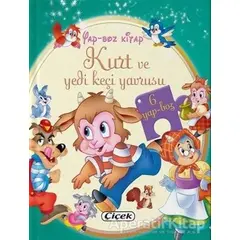 Yap-boz Kitap - Kurt ve Yedi Keçi Yavrusu - Kolektif - Çiçek Yayıncılık