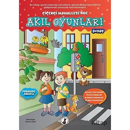 Çiçekçi Mahallesinde Akıl Oyunları - Nesrin Çelik - Misket Kitap