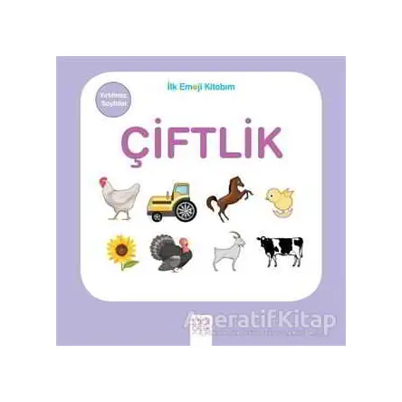 Çiftlik - İlk Emoji Kitabım - Kolektif - 1001 Çiçek Kitaplar