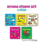 Boyama Kitabım Seti - 5 Kitap - Serkan Karakoç - Pal Sokağı Yayınları