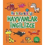 Hayvanlar İngilizce - Renk Renk Boya - Serkan Karakoç - Pal Sokağı Yayınları