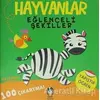 Hayvanlar - Eğlenceli Şekiller Hayvanat Bahçesi - Kolektif - Çakıl Yayınları