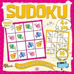 Çocuklar İçin Sudoku Çıkartmalı (4+ Yaş) - Kolektif - Dokuz Çocuk