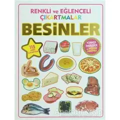 Renkli ve Eğlenceli Çıkartmalar - Besinler (Food) - Kolektif - Parıltı Yayınları