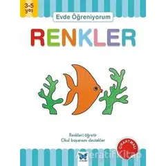 Evde Öğreniyorum - Renkler - Jenny Ackland - Mavi Kelebek Yayınları