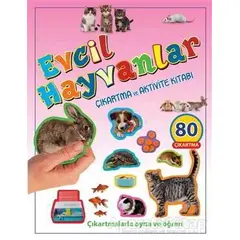 Evcil Hayvanlar Çıkartma ve Aktivite Kitabı - Kolektif - Parıltı Yayınları