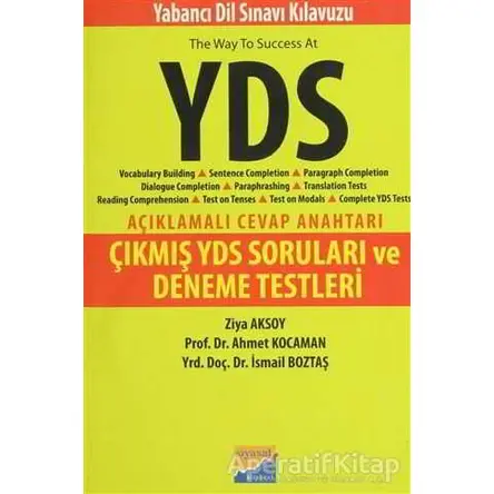 Çıkmış YDS Soruları ve Deneme Testleri - Ahmet Kocaman - Siyasal Kitabevi