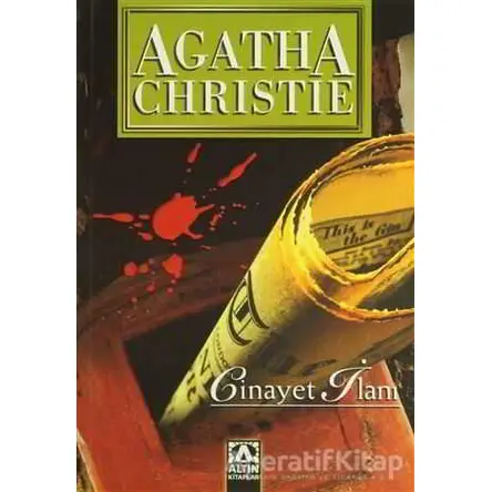 Cinayet İlanı - Agatha Christie - Altın Kitaplar