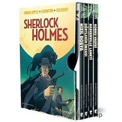 Sherlock Holmes Kutulu Set (4 Kitap) - Sir Arthur Conan Doyle - Domingo Yayınevi