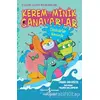 Kerem ile Minik Canavarlar - Canavarlar Havuzda - Zanna Davidson - İş Bankası Kültür Yayınları