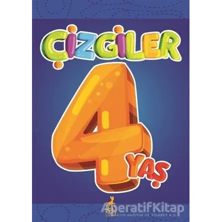 Çizgiler 4 Yaş - Kolektif - Ren Çocuk