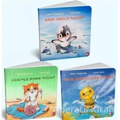 0-3 Yaş Resimli İnteraktif Çocuk Kitapları Set 2 (3 Kitap Takım)