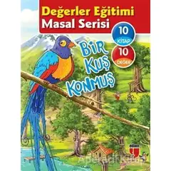 Bir Kuş Konmuş - Değerler Eğitimi Masal Serisi (10 Kitap Set) - Neriman Karatekin - EDAM