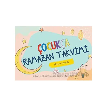 Çocukça Ramazan Takvimi - Havva İrmak - Nesil Çocuk Yayınları