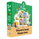 1+ Yaş Sürprizli ve Renkli Kitaplar Serisi (4 Kitap Set) - 0-6 Yaş Yayınları