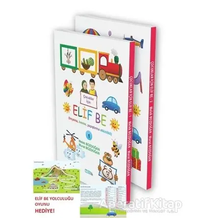 Çocuklar için Elif Be (2 Kitap Takım) - Murat Bozdoğan - Mat Kitap