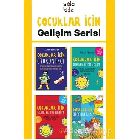 Çocuklar İçin Gelişim Serisi (4 Kitap Takım) - Bonnie Thomas - Sola Kidz