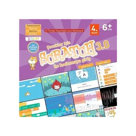 Çocuklar İçin Scratch 3.0 ile Kodlamaya Giriş - Bager Akbay - Abaküs Kitap