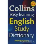 Collins Easy Learning English Study Dictionary with Thesaurus - Kolektif - Collins Yayınları