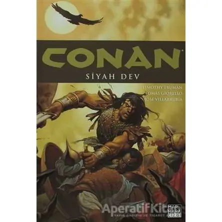 Conan 2. Kitap Siyah Dev - Jose Villarrubia - Marmara Çizgi