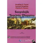 Sosyolojik Teorinin Oluşumu - Charles H. Powers - Sentez Yayınları